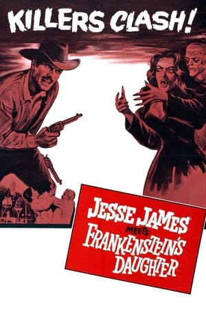 Poster Jesse James contra la hija de Frankenstein 1966