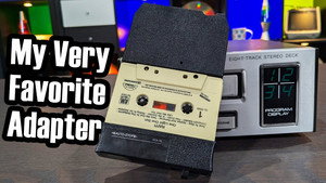 This cassette player is built into an 8-track cartridge - Episode 13