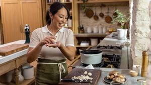 Magnolia Table with Joanna Gaines Mushroom Bisque