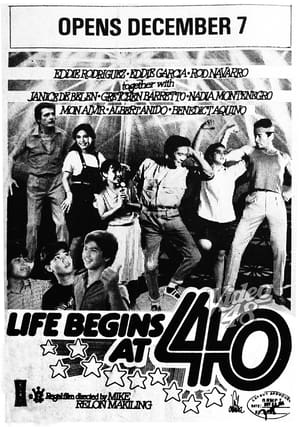 Poster Life Begins at 40 (1984)