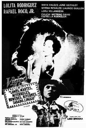 Poster Lunes, Martes, Miyerkules, Huwebes, Biyernes, Sabado, Linggo 1976