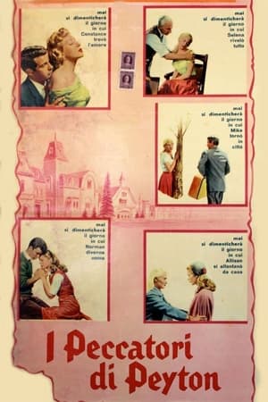 Poster I peccatori di Peyton 1957