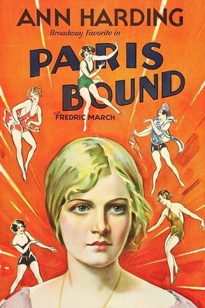 Poster Paris Bound (1929)