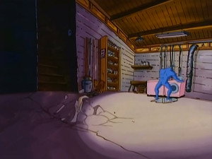 Still from The Tick vs. The Mole-Men