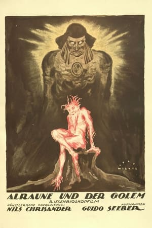 Poster Alraune and the Golem 1919