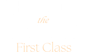 Around the World in First Class — Logos 1