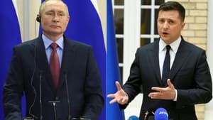 Poutine-Zelensky, deux hommes en guerre