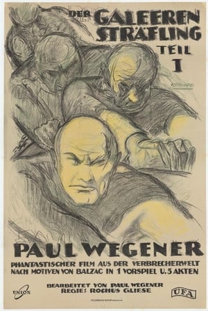 Poster Der Galeerensträfling (1920)