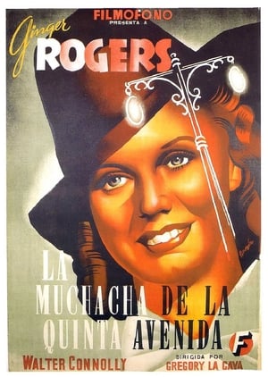 Poster La muchacha de la Quinta Avenida 1939