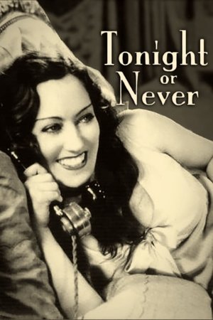 Poster Tonight or Never (1931)