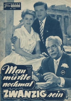 Poster Man müßte nochmal zwanzig sein (1958)