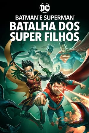 Poster Batman and Superman: Battle of the Super Sons 2022