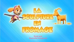 La sculpture en fromage