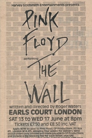 Poster Pink Floyd - The Wall, Live At The Earl's Court (1980)