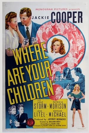 Poster Where Are Your Children? 1943