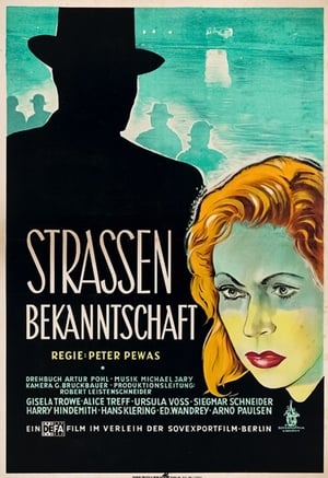 Poster Straßenbekanntschaft 1948