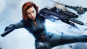 Graphic background for Black Widow in IMAX