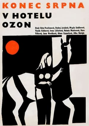 Poster Konec srpna v Hotelu Ozon 1967