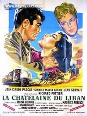 Poster La Châtelaine du Liban 1956