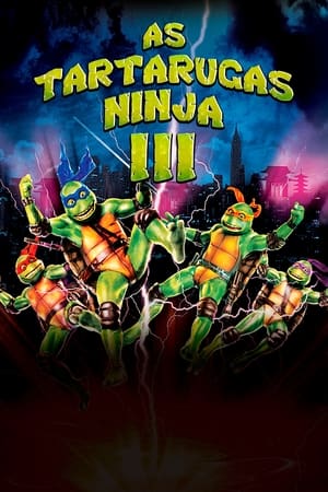 Poster Tartarugas Ninja III 1993