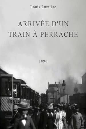 Poster Arrivée d'un train à Perrache (1896)