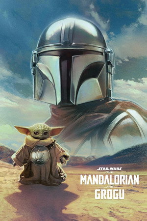poster Star Wars: The Mandalorian and Grogu