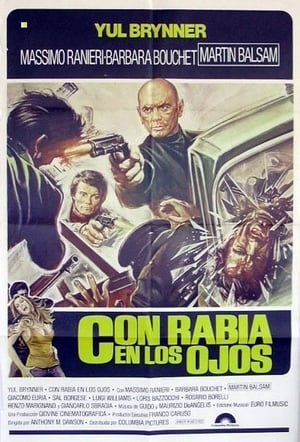 Poster Con la rabia en los ojos 1976