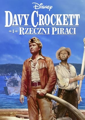 Poster Davy Crockett i rzeczni piraci 1956