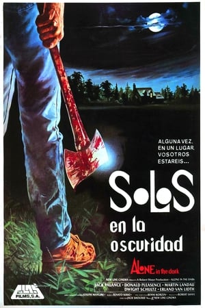 Poster Solos en la oscuridad 1982