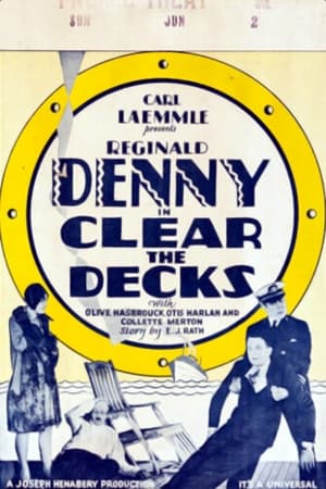 Poster Clear the Decks (1929)
