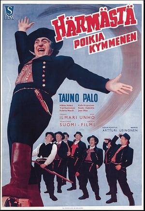 Poster Härmästä poikia kymmenen 1950