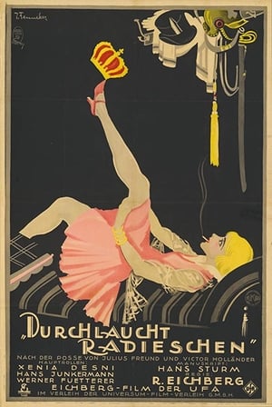 Poster Durchlaucht Radieschen 1927