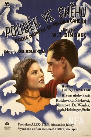 Poster Polibek ve sněhu 1935