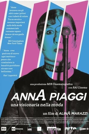 Poster Anna Piaggi - Una visionaria nella moda 2016