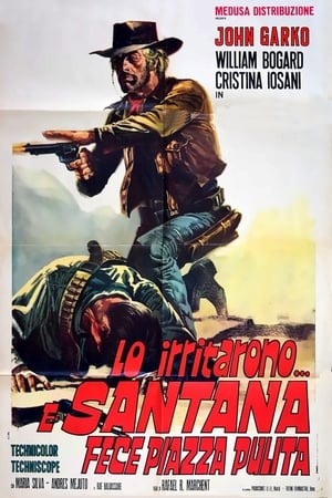 Poster Lo irritarono... e Santana fece piazza pulita 1970