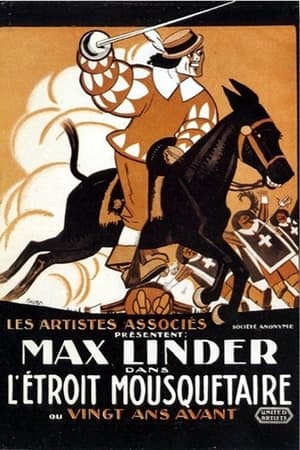 Poster L'Étroit mousquetaire 1922