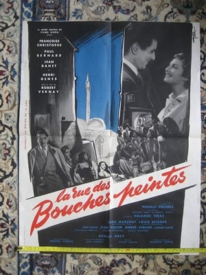 Poster La rue des bouches peintes 1955