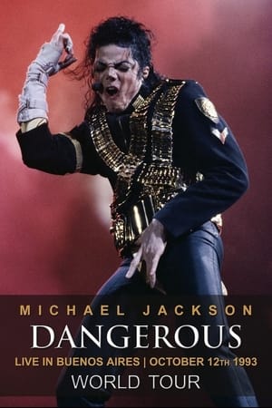 Poster Michael Jackson Dangerous Tour Live In Argentina 1993 (1993)