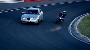 Top Gear Jaguar S-Type Diesel Lapping the Nürburgring