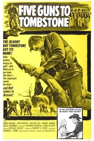 Poster Cinq fusils à Tombstone 1961