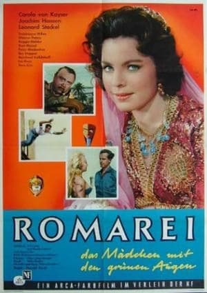 Poster Romarei, das Mädchen mit den grünen Augen 1958