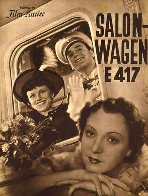 Poster Salonwagen E 417 (1939)