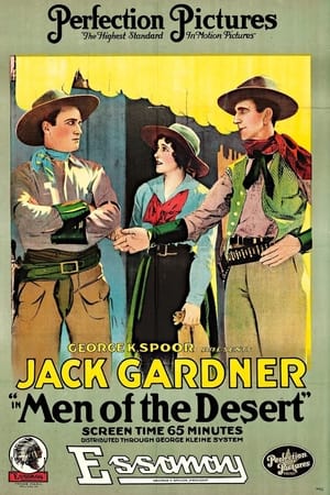 Poster Men of the Desert (1917)