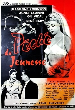 Poster Péché de jeunesse 1958