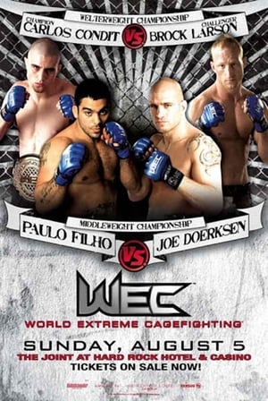 Poster WEC 29: Condit vs. Larson (2007)