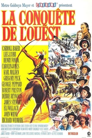 Poster La Conquête de l'Ouest 1962