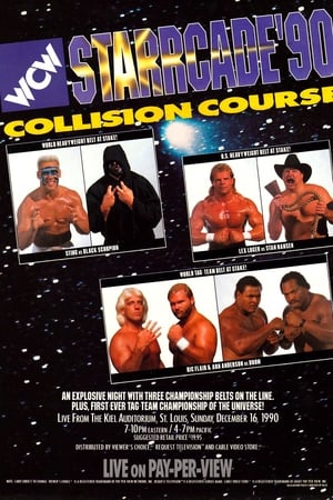 Poster WCW Starrcade '90: Collision Course (1990)