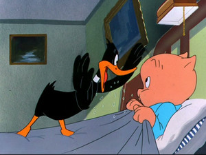 Daffy Duck Slept Here still