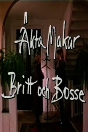 Poster Äkta makar: Britt och Bosse (1990)
