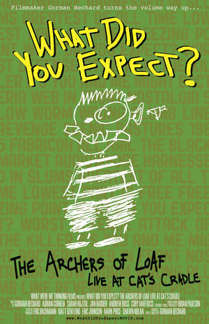 What Did You Expect: The Archers of Loaf Live at Cat's Cradle poster